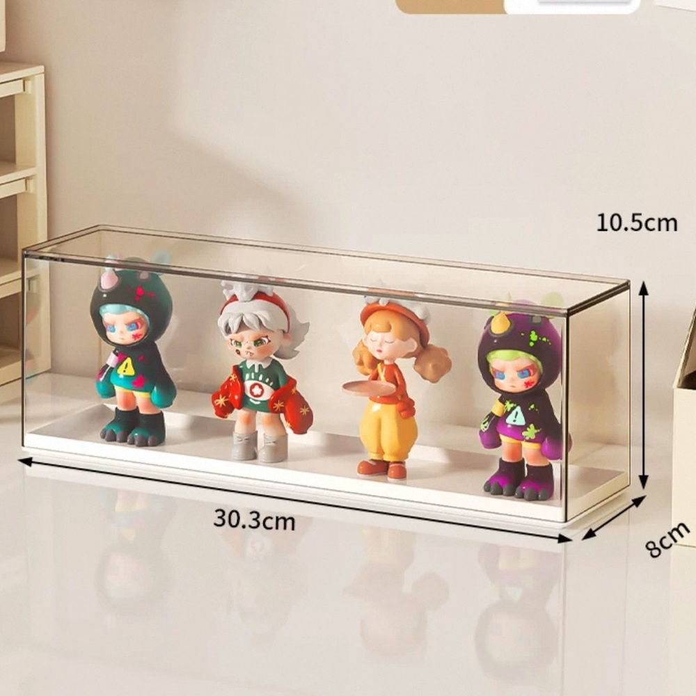 1 pc Clear Acrylic Figure Display Box